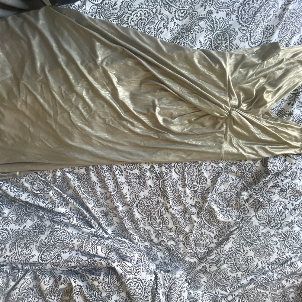Elegant Silver Dress
